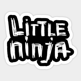 Hand Font: Little Ninja Sticker